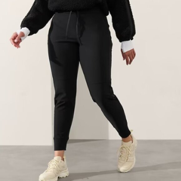 Athleta Women's Headlands Hybrid Trek Jogger Size 12 NWT black - Picture 12 of 12